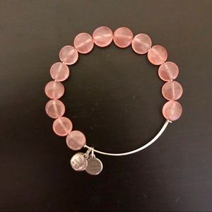 Alex and Ani Pink Beaded Bracelet